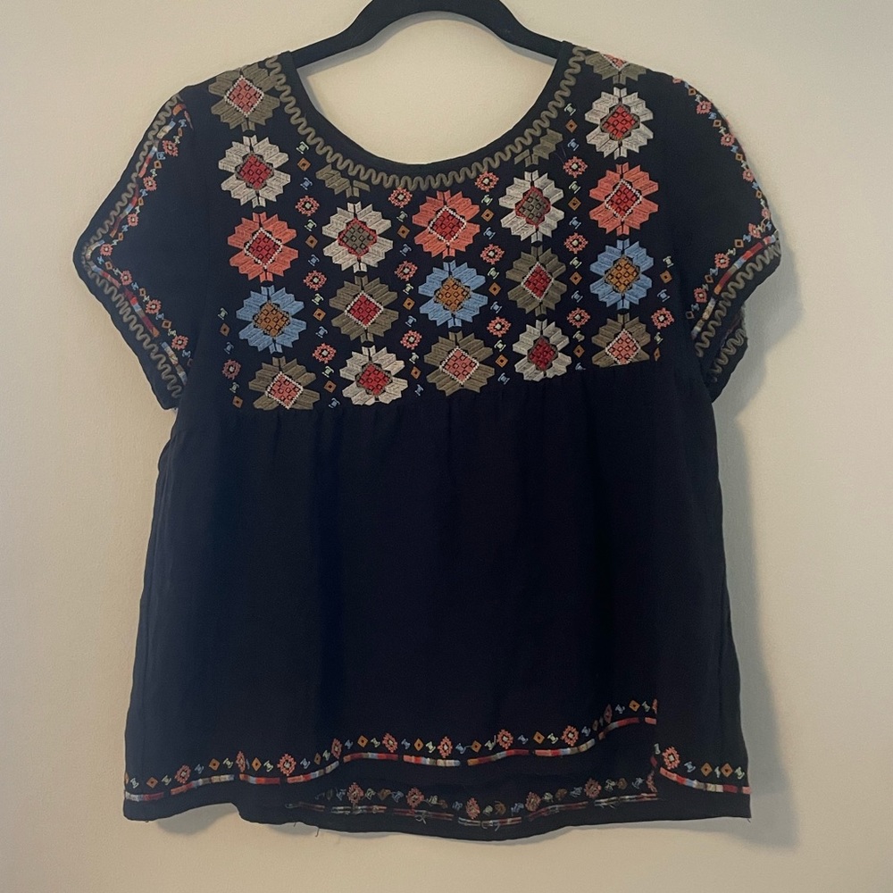 Babydoll Colorful Embroidery